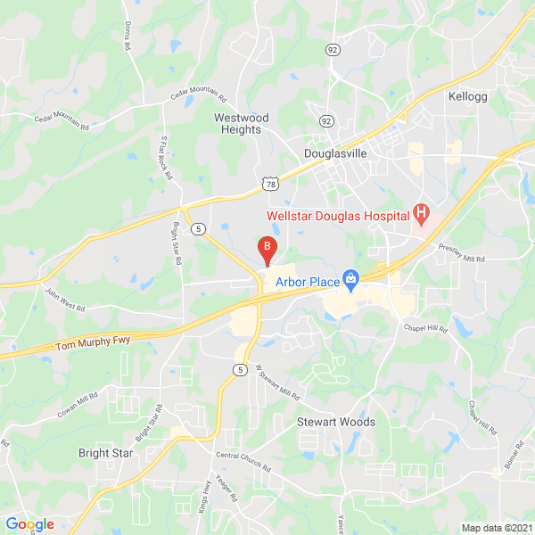 Cary Moody Heating & Air location map: 9181 Rose Ave, Douglasville, GA 30134, United States, Douglasville, Georgia